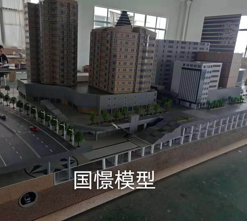 碌曲县建筑模型