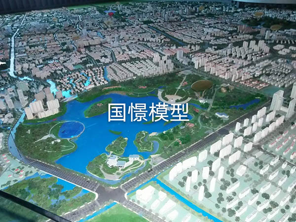 碌曲县建筑模型