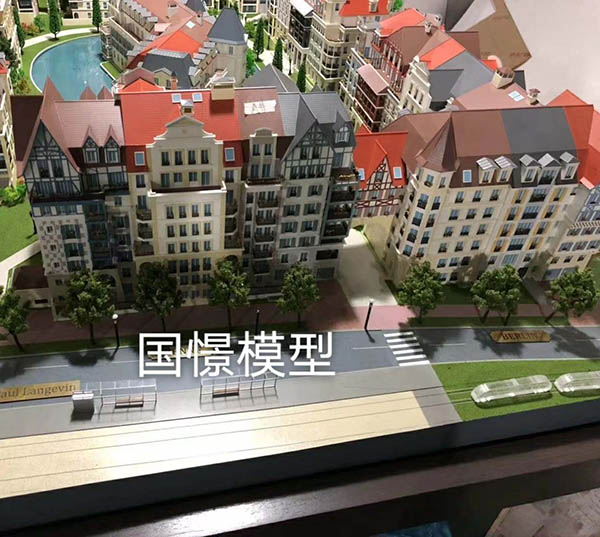 碌曲县建筑模型