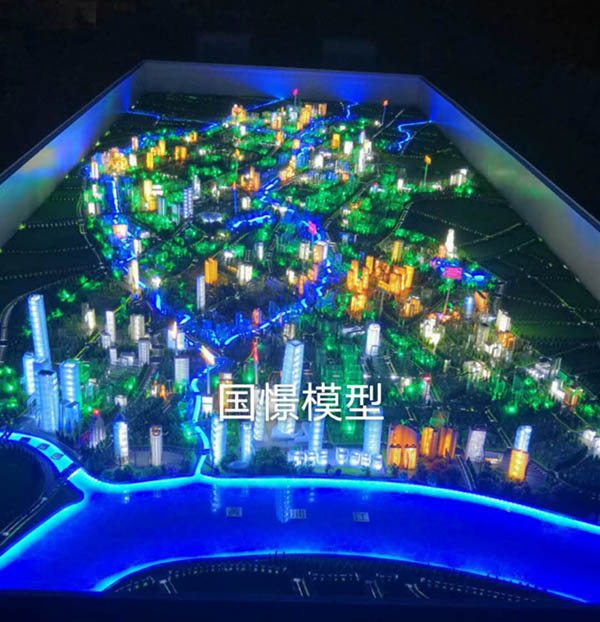 碌曲县建筑模型