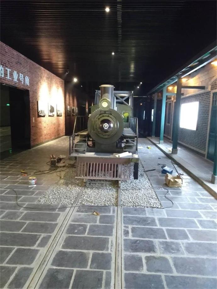 碌曲县蒸汽火车模型
